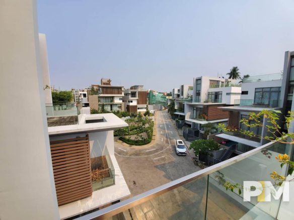 View from Verandah - Yangon Real Estate