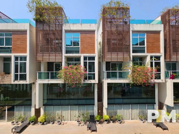 View from outside - Properties in Yangon