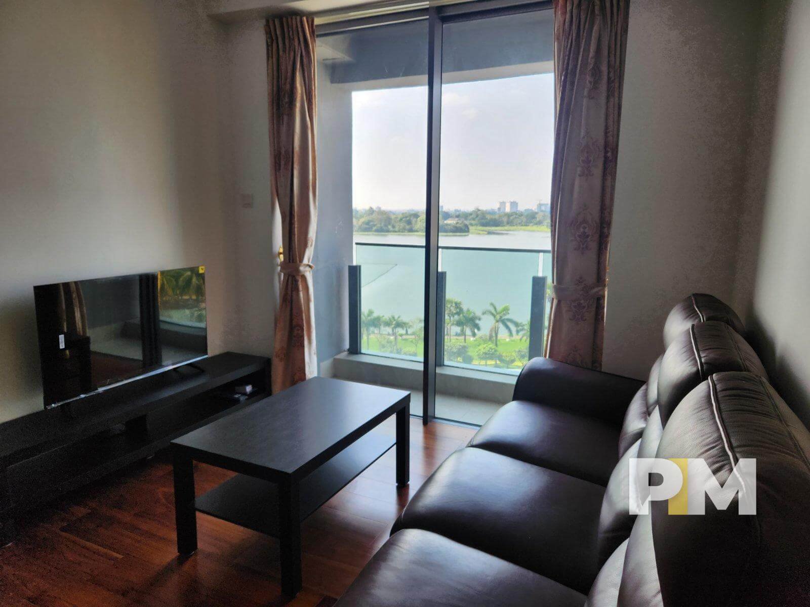 Yangon real estate, living room