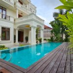Bahan house for sale in myanmar (pool with plants)