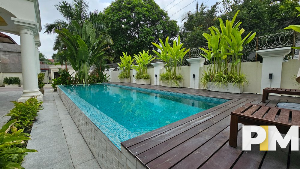 bahan property for sale in myanmar (pool)