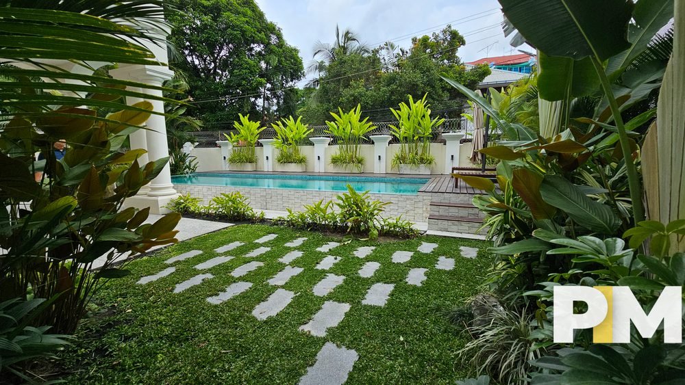 property in myanmar for sale (garden)