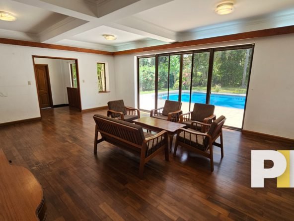 Real Estate in Myanmar (Living room)