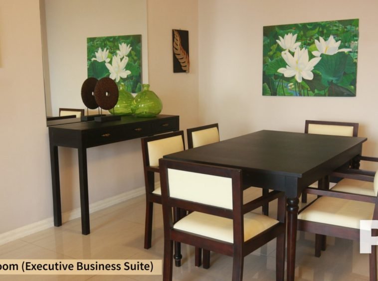 Property for rent in Pyay residence Sanchaung Dining table