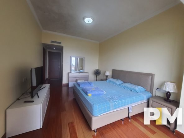 Yankin condo in Golden City for rent Bedroom